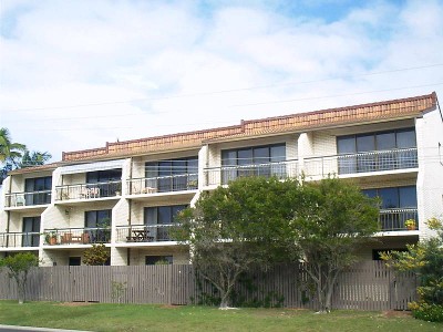 Ocean Views from two balconies in this lovely townhouse. Picture