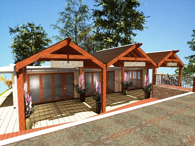 LEASED - RIGHT IN THE HEART OF GALLERY WALK TOURIST STRIP ON TAMBORINE MOUNTAIN Picture 1