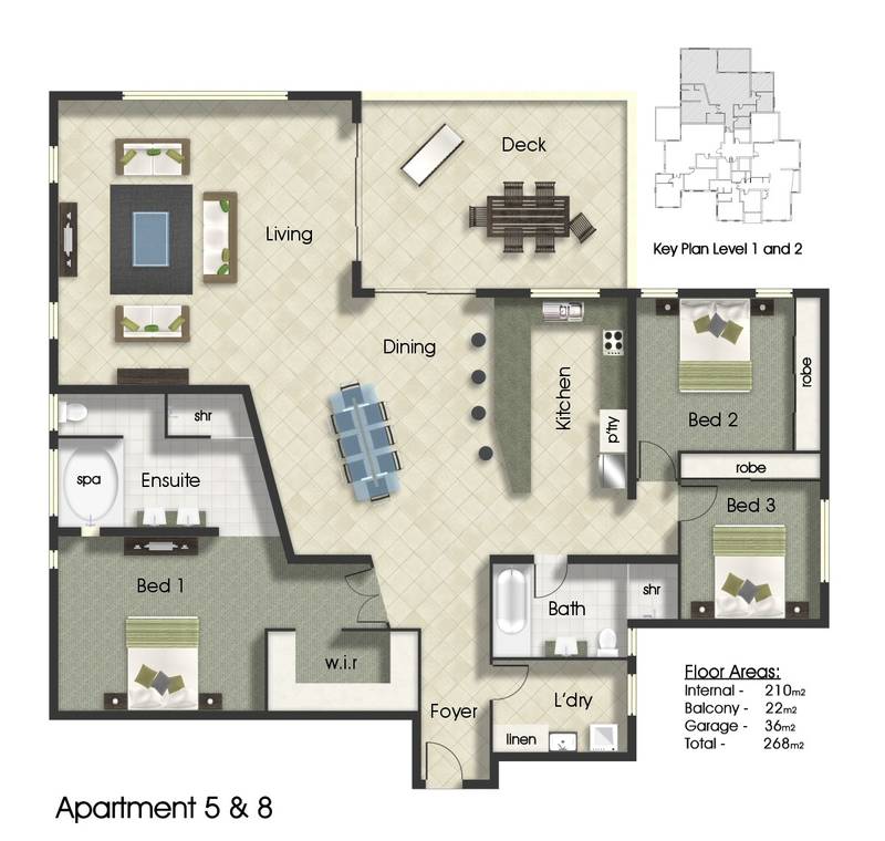 New Luxurious and Spacious - House Size- Cotton Tree Apartment Picture 1