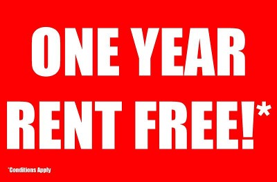 ONE YEAR RENT FREE!* Picture