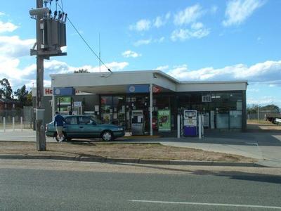 Service Station on Main Road Picture