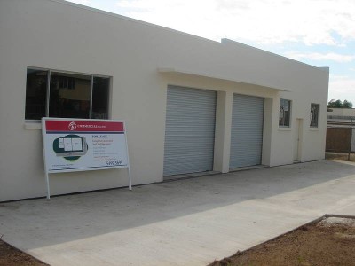 Huge Modern Shed - Corner Position Picture