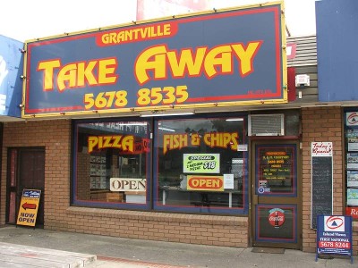 COMBINATION PIZZA AND FISH n CHIPS! Picture