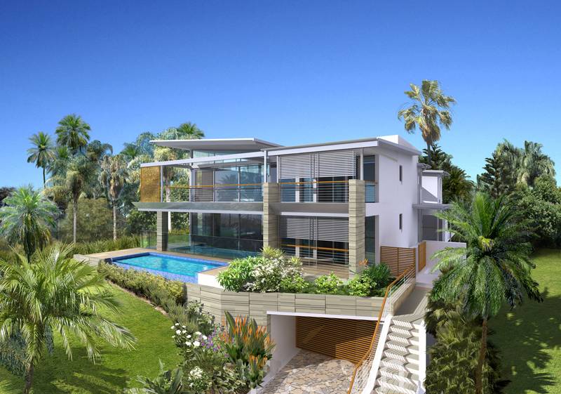 ONLY ONE EXTREMELY LUXURIOUS WHOLE FLOOR APARTMENT NESTLED ABOVE LITTLE COVE BEACH Picture 1