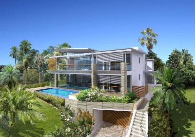 ONLY ONE EXTREMELY LUXURIOUS WHOLE FLOOR APARTMENT NESTLED ABOVE LITTLE COVE BEACH Picture