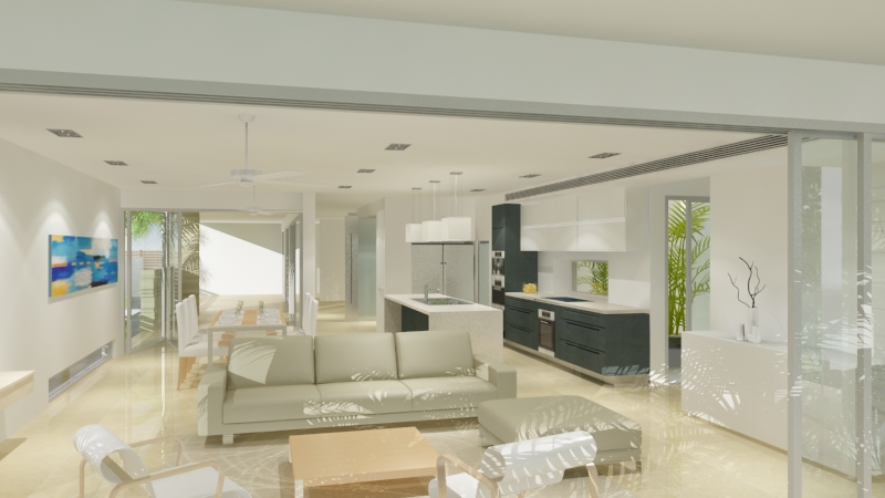 ONLY ONE EXTREMELY LUXURIOUS WHOLE FLOOR APARTMENT NESTLED ABOVE LITTLE COVE BEACH Picture 2