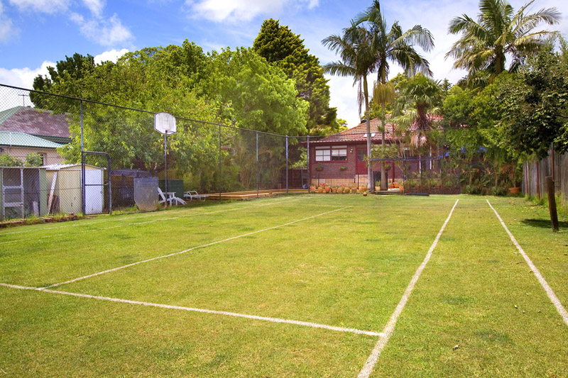 East-Side Walk Station / Grass Tennis Court / Family Fun For All Picture 1