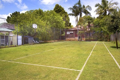 East-Side Walk Station / Grass Tennis Court / Family Fun For All Picture