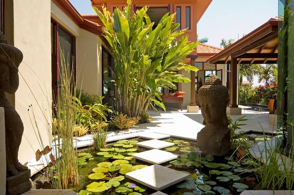 Magnificent Waterfront Asian Themed Home Picture 2