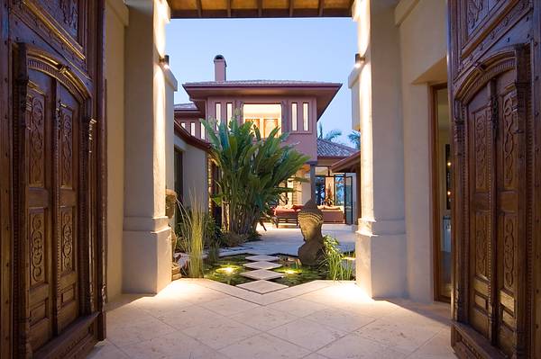 Magnificent Waterfront Asian Themed Home Picture 1