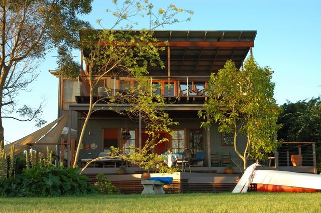 Executive Water Front Home Picture