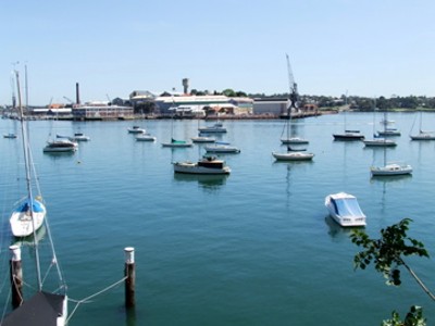 BIRCHGROVE - ABSOLUTE WATERFRONT with D.A. Approval for 4 level Residence or create your own vision......... Picture