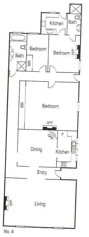 One of a pair, older style 3 bedroom home just off Glenhuntly Road. Picture 2