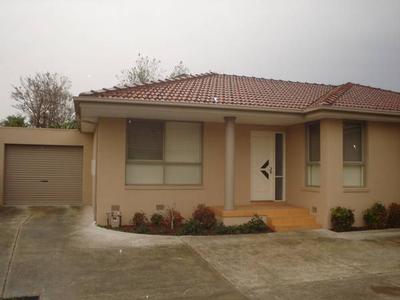 Low maintenance 3 bedroom + study townhouse set to the rear of the block. Picture