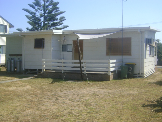 Across the road from sandy swimming beach Picture