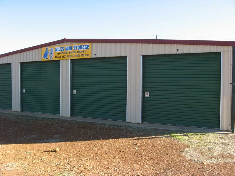 INVEST IN THE GROWTH OF MILES - STORAGE SHEDS Picture 1