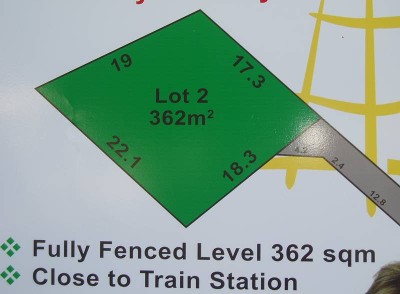 PRIME 362sqm BUILDING SITE Picture