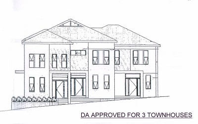 Small Development Site - DA Approved for 3 Townhouses Picture Small Development Site - DA Approved for 3 Townhouses Picture