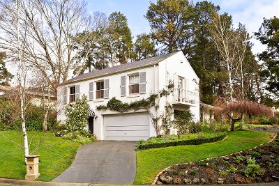 Classical Elegance in Scenic Garden Setting Picture