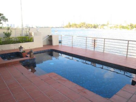 Highly Sought Prime Waterfront Position on Chevron Island! Picture Highly Sought Prime Waterfront Position on Chevron Island! Picture