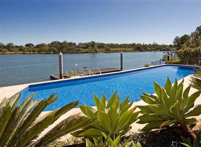 Executive Mediterranean Waterfront Mansion Picture 1