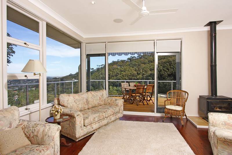 Georgeous light filled home with privacy and stunning views! Picture 2