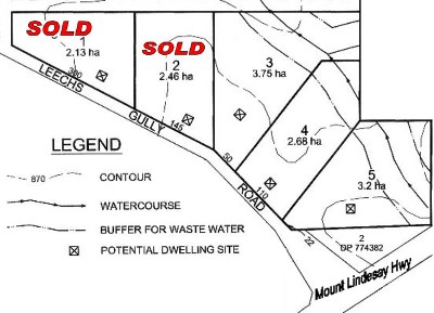 3 Subdivision Lots Available ~ 5.26 - 9.2 acres Picture