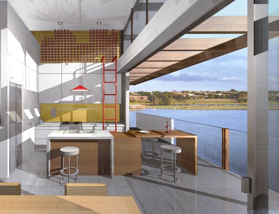 Penthouse Apartment overlooking Edgewater Lake Picture 1