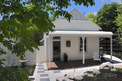 Black & White on Green Picture