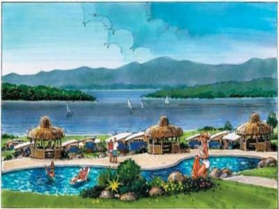 CASCADES ON THE LAKE Picture CASCADES ON THE LAKE Picture