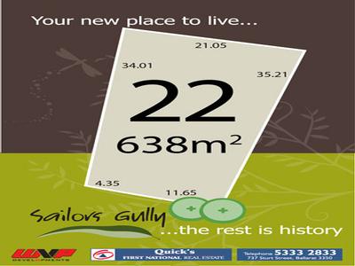 Sailors Gully - Ballarat's premiere land development Picture Sailors Gully - Ballarat's premiere land development Picture