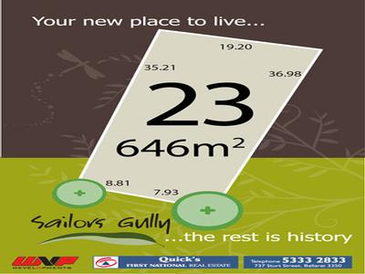 Sailors Gully - Ballarat's premiere land development Picture