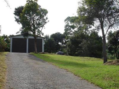 Established Section Plus Large Shed on Site Picture