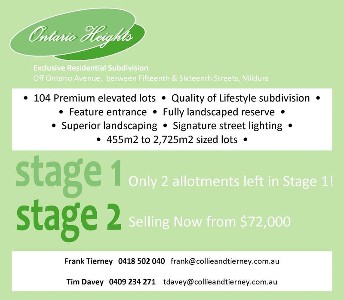 ONTARIO HEIGHTS - EXCLUSIVE RESIDENTIAL SUBDIVISION Picture